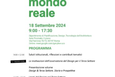 Design per il mondo reale Imbesi 2024