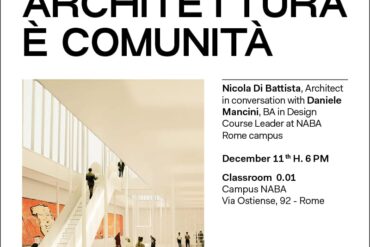 Architettura è Comunità Nicola Di Battista