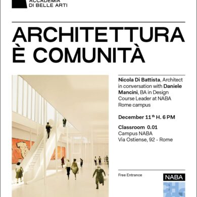 Architettura è Comunità Nicola Di Battista